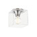 Grace One Light Flush Mount in Polished Nickel (428|H284501SQS-PN)
