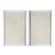 Marlon Wall Art in Painted White (443|PA0047)