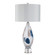 Luxor Table Lamp in Clear And Blue (443|LPT1417EV)