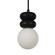 Solene Ceiling Fixture in Matte Black (443|LPC4501)