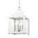Leigh Four Light Lantern in Polished Nickel/White (428|H259704S-PN/WH)
