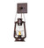 Miners Lantern One Light Wall Sconce in Distressed Rust (57|284246) Miners Lantern One Light Wall Sconce in Distressed Rust (57|284246)