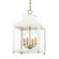 Leigh Four Light Lantern in Aged Brass/Soft Off White (428|H259704S-AGB/WH)
