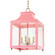Leigh Four Light Lantern in Aged Brass/Pink (428|H259704L-AGB/PK)