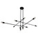 Mika Ten Light Chandelier in Black (440|3-697-15)