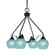 Odyssey Four Light Chandelier in Matte Black (200|2604-MB-4625)