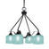 Odyssey Four Light Chandelier in Matte Black (200|2604-MB-4615)