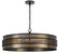 Heraklion Five Light Chandelier in Aged Bronze (225|FX-3822-5)