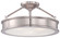 Harbour Point Three Light Semi Flush Mount in Brushed Nickel (7|4177-84)