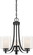 Parsons Studio Three Light Chandelier in Sand Coal (7|4103-66)