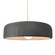 Radiance Collection One Light Pendant in Brushed Nickel (102|CER-6575-GRY-NCKL-BEIG-TWST)