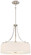 Poleis Three Light Pendant in Brushed Nickel (7|3308-84)