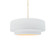 Radiance Collection One Light Pendant in Brushed Nickel (102|CER-6540-WTWT-NCKL-BEIG-TWST)