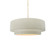 Radiance Collection One Light Pendant in Brushed Nickel (102|CER-6540-CRK-NCKL-BEIG-TWST)