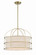 Gateway Park Five Light Pendant in Soft Brass (7|2155-695)