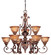 Illuminati Nine Light Chandelier in Illuminati Bronze (7|1358-177)