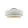 Radiance Collection One Light Semi-Flush Mount in Matte Black (102|CER-6360-BIS-MBLK)