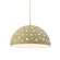Radiance Collection One Light Pendant in Brushed Nickel (102|CER-6257-VAN-NCKL-BEIG-TWST)