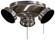 Timeless LED Ceiling Fan Light Kit in Dark Brushed Bronze (15|K9614L-DBB)