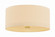 Ashland Four Light Flush Mount in Aged Brass (70|8922-AGB)