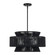 Florell Five Light Chandelier in Black (107|60255-04)