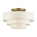 Manorwood Four Light Semi-Flush Mount in Antique Brass (107|41946-01)