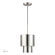 Zolana One Light Mini Pendant in Brushed Nickel (107|40058-91)