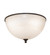 Ovum Aquinum Four Light Flush Mount in Antique Brass Matte (57|283652)