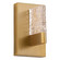 Gamma LED Wall Sconce in Brushed Brass (19|3-550-56)