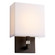 CHAMELEON LED Wall Sconce in Oiled Bronze|Matte White Acrylic (19|3-521-22)