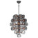 Perriand LED Chandelier in Brushed Graphite (138|FR46856BGR)