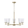 Drake Five Light Chandelier in Aged Brass (65|461051AD-660)