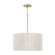 Tara One Light Pendant in Matte Brass (65|357914MA)