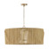 Archer Six Light Pendant in Blonde Wood and Matte Brass (65|344664BWB)