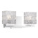 Estelle Two Light Vanity in Polished Chrome (10|ESTE8613C)