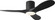 Maverick 44'' Ceiling Fan in Midnight Black (71|3MAVHSM44MBKMBKD)