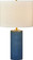 Lauren One Light Table Lamp in Deep Ocean Crackle/Deep Ocean Crackle (454|KST1241DOC)