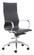 Glider Office Chair in Black, Silver (339|100371)