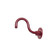 R Series Goose Neck in Satin Red (59|RGN10-SR)
