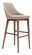 Moor Bar Chair in Beige, Brown (339|100281)