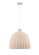 Elise One Light Pendant in White (59|9026-WH)