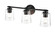 Three Light Vanity in Matte Black (59|8113-MB)