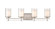 Huderson Four Light Wall Sconce in Brushed Nickel (59|5504-BN)