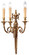 Metropolitan Three Light Wall Sconce in Stained Gold (29|N9603)