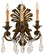 Metropolitan Family Three Light Wall Sconce in Oxidized Brass (29|N952013)