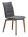 Orebro Dining Chair in Graphite, Brown (339|100071)