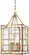 Edgemont Park Six Light Pendant in Pandora Gold Leaf (29|N6476-293)