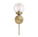 Mscon One Light Wall Sconce in Natural Brass (446|M90025NB)