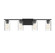 Mbath Four Light Bathroom Vanity Light in Matte Black (446|M80039MBK)