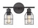 Mbath Two Light Bathroom Vanity Light in Oil Rubbed Bronze (446|M80003ORB)